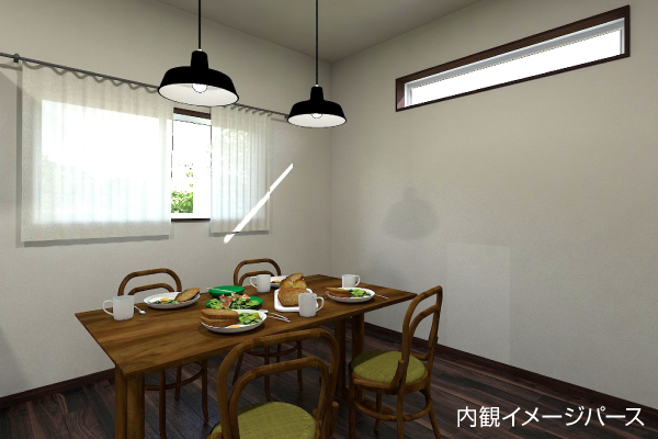 ダイニングイメージパース